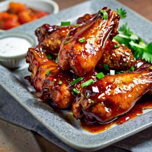 Dallas BBQ Sticky Wings Recipe