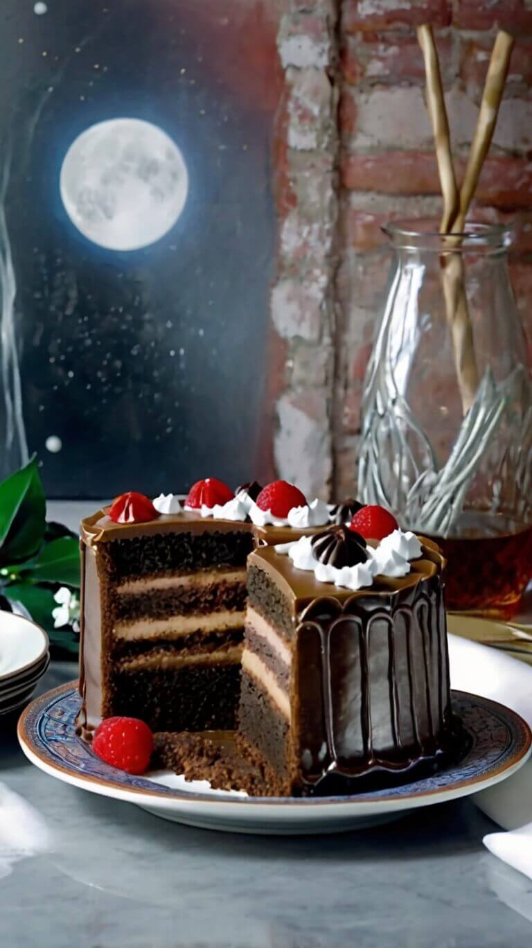 Dark Side Of The Moon Cake Recipe