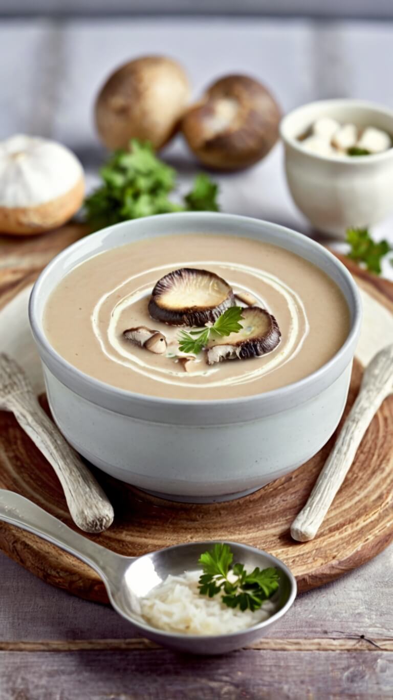 La Madeleine Mushroom Soup