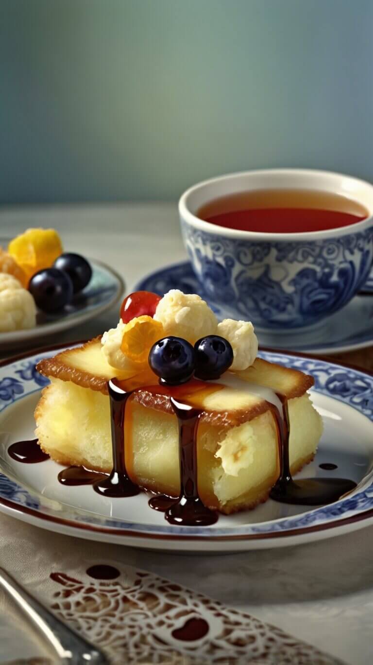 Tempura Fried Cheesecake