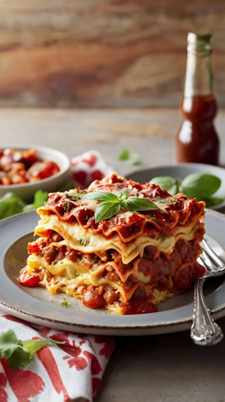 American Beauty Lasagna 