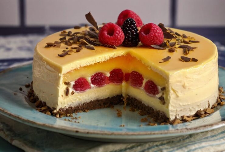Bavarian Cream Cake Recipe
