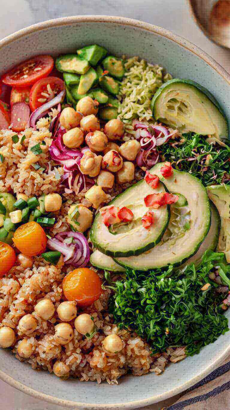 Chickpea Quinoa Power Bowl