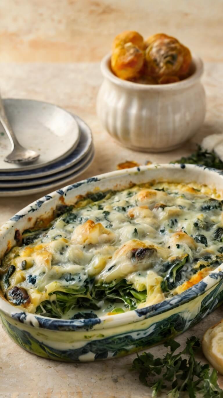 Ina Garten Spinach Gratin
