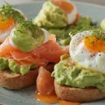 Smoked Salmon and Avocado Eggs Royale Recipe