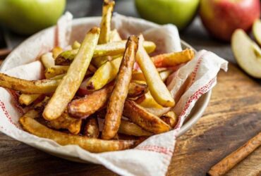 Air Fryer Apple Fries Recipe