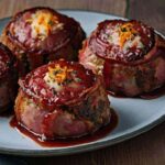 Bacon Wrapped Meatloaf Minis Recipe