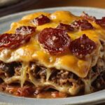 Bbq Bacon Cheeseburger Lasagna Recipe