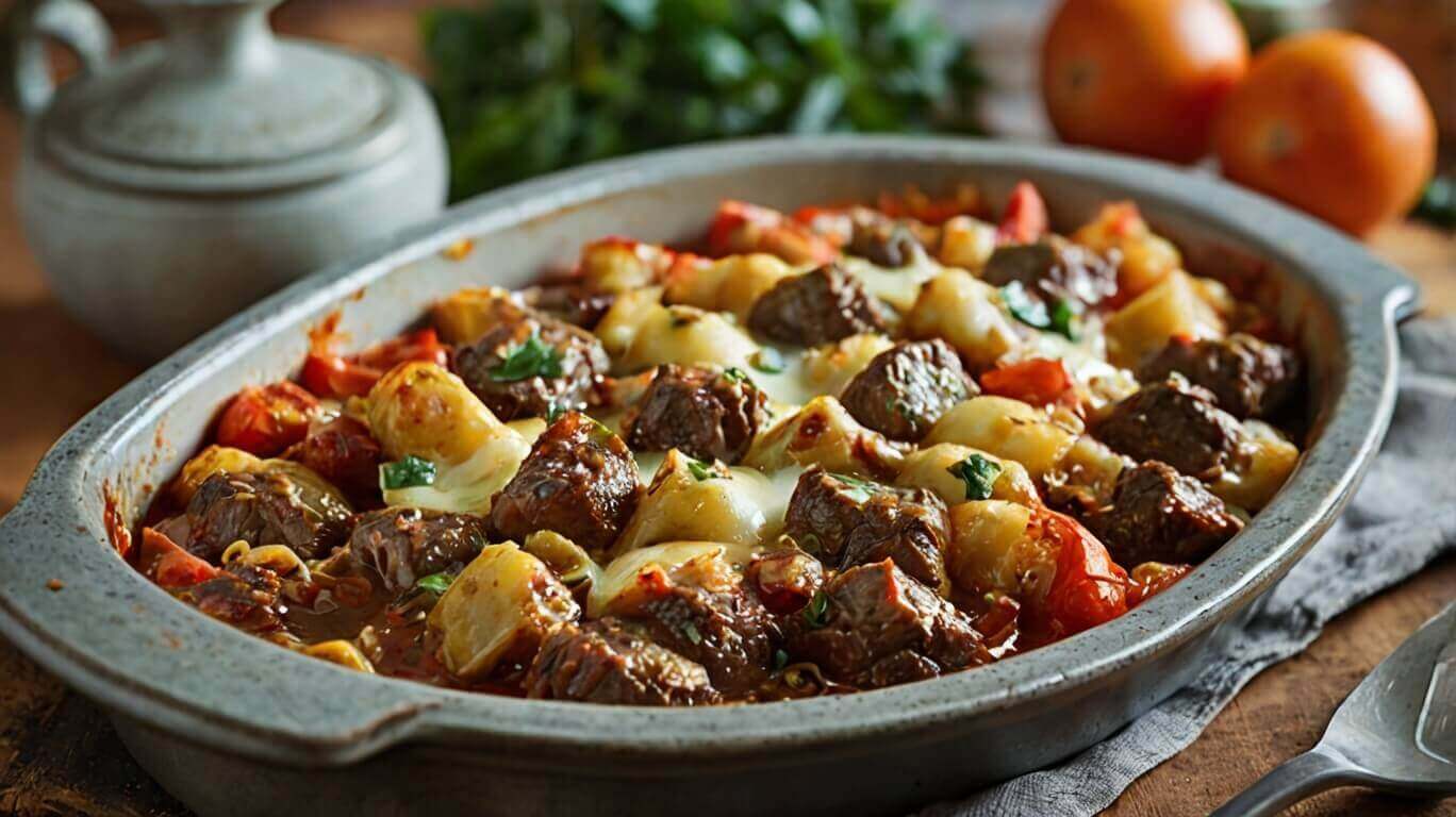 Beef Lombardi Casserole Recipe
