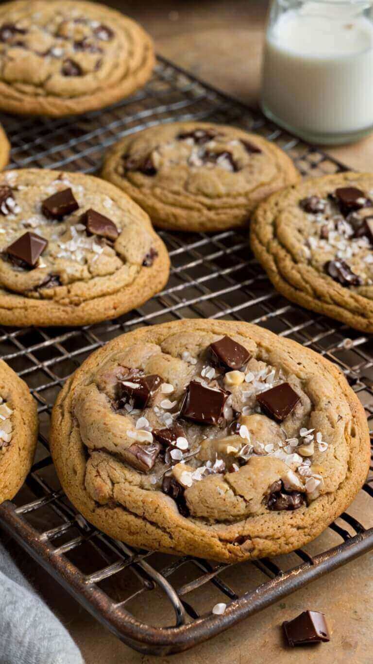 Browned Butter Chocolate Chip Cookies