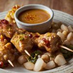 Chicken Satay with Easy Thai Peanut Sauce Recipe