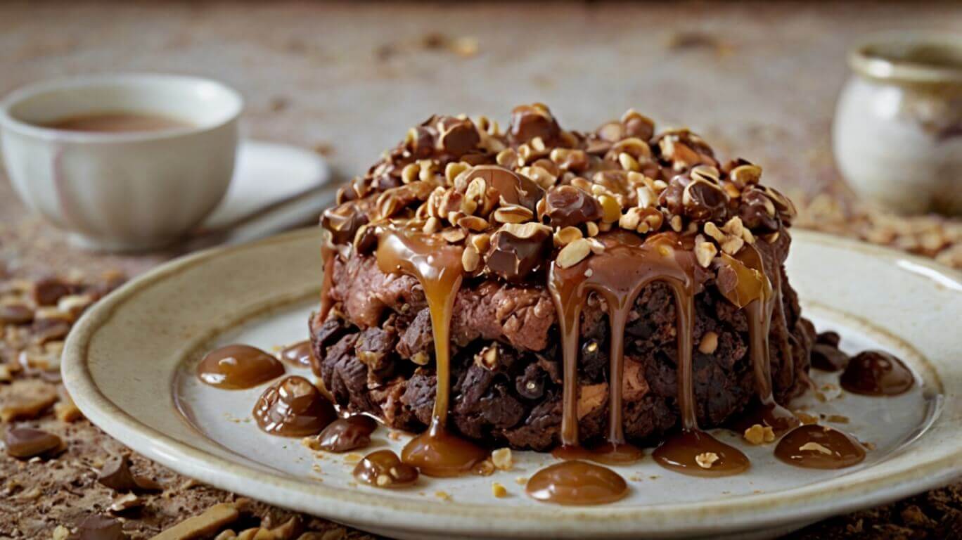 Chocolate Caramel Dump Cake Recipe