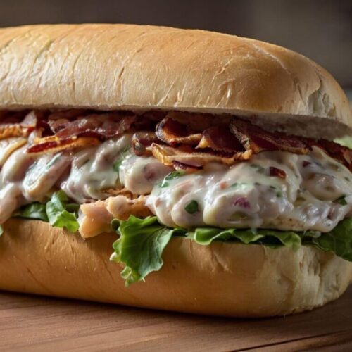 Chopped Chicken Bacon Ranch Sub Recipe