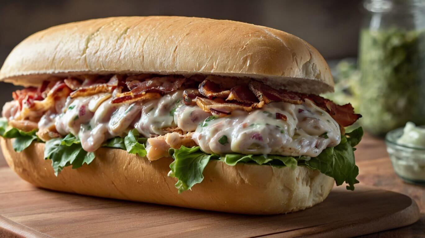 Chopped Chicken Bacon Ranch Sub Recipe