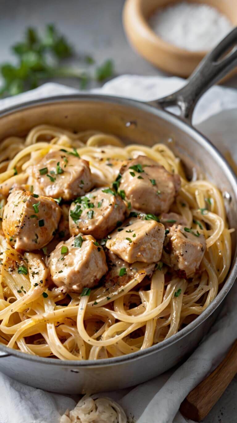 Cowboy Butter Chicken Linguine