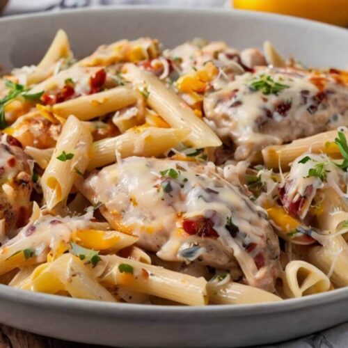 Crack Chicken Penne Recipe