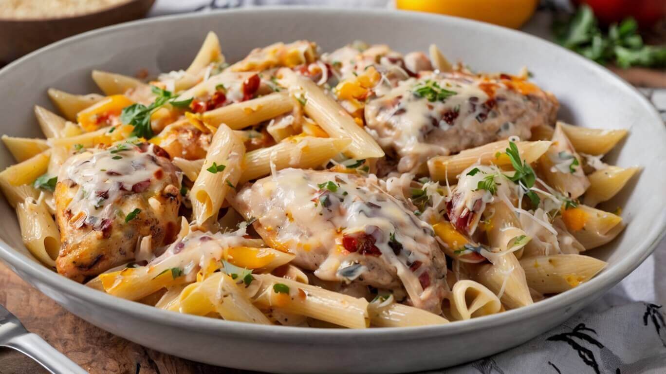 Crack Chicken Penne Recipe