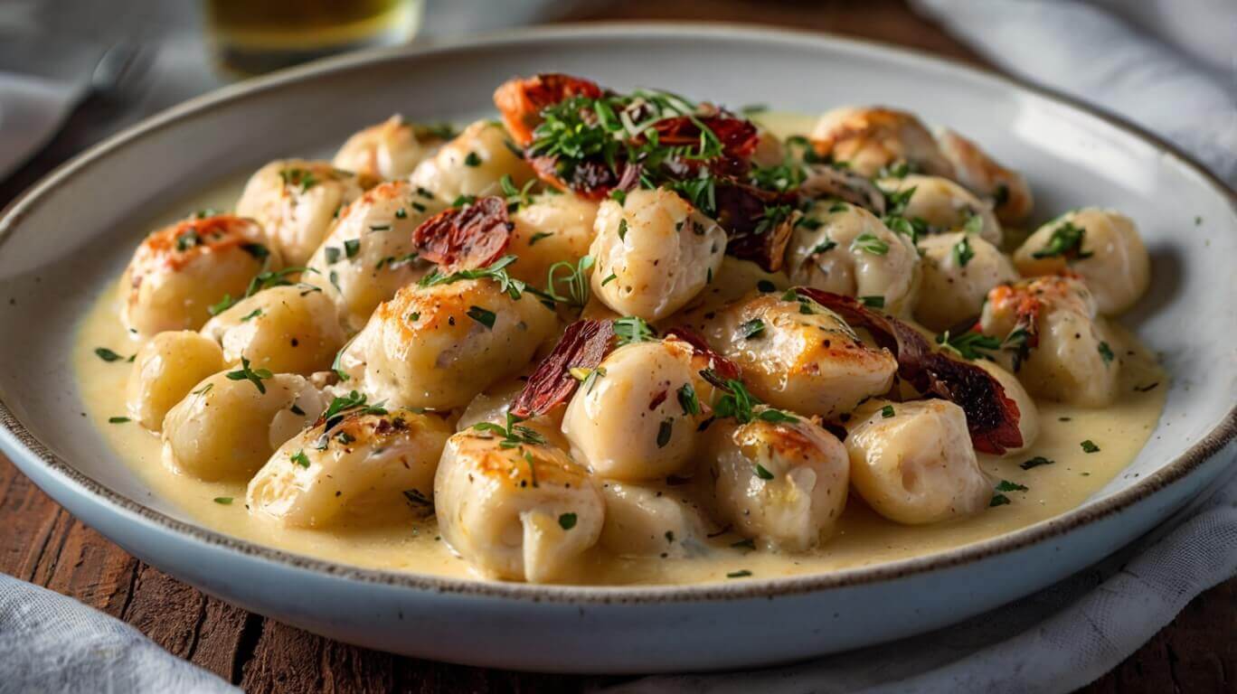 Creamy Crack Chicken Gnocchi Recipe