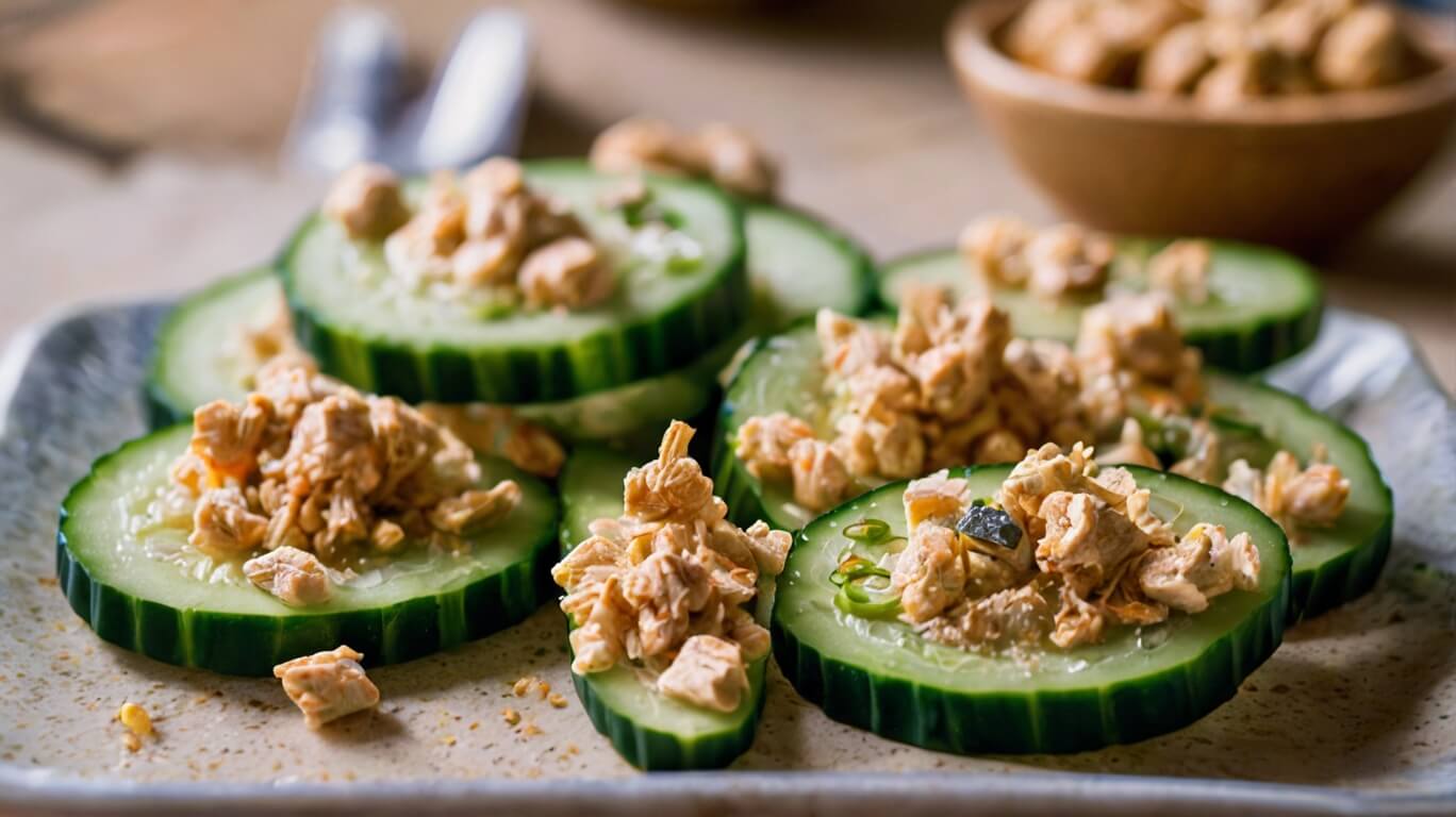 Easy Cucumber Snack Recipe