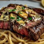 Garlic Butter Steak Lightning Noodles Recipe