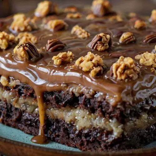 German Chocolate Poke Cake Recipe