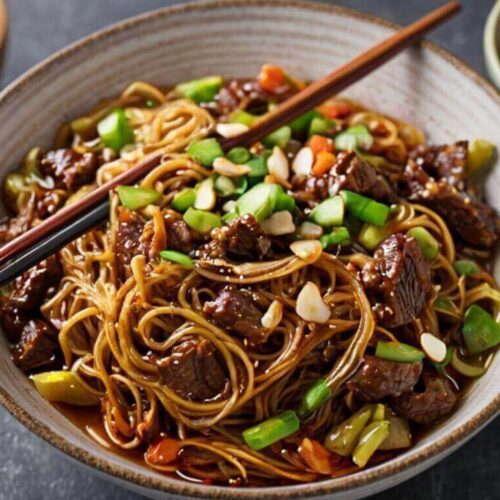 Hoisin Beef Noodles Recipe