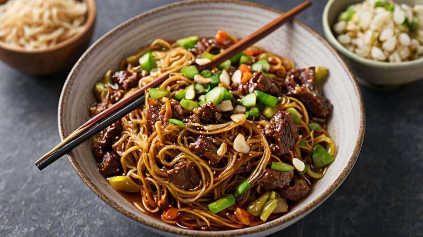 Hoisin Beef Noodles Recipe