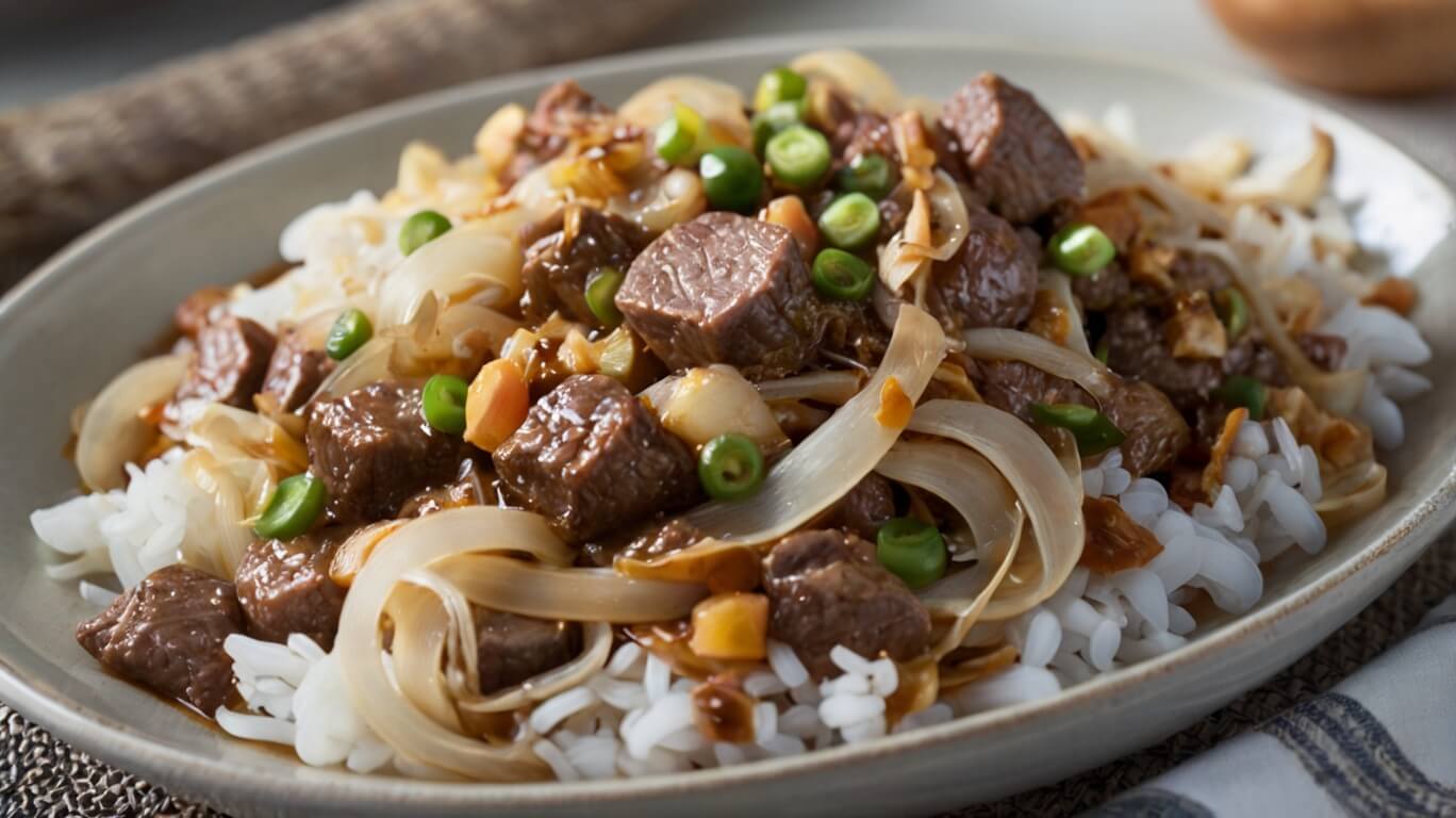 Old Fashioned Beef Chop Suey Recipe