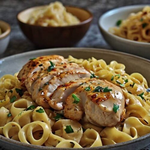 One Pan Chicken With Buttered Noodles Recipe