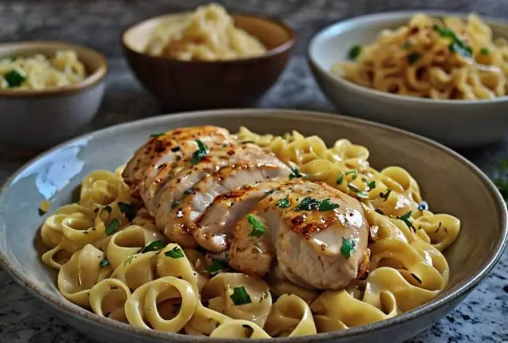 One Pan Chicken With Buttered Noodles Recipe