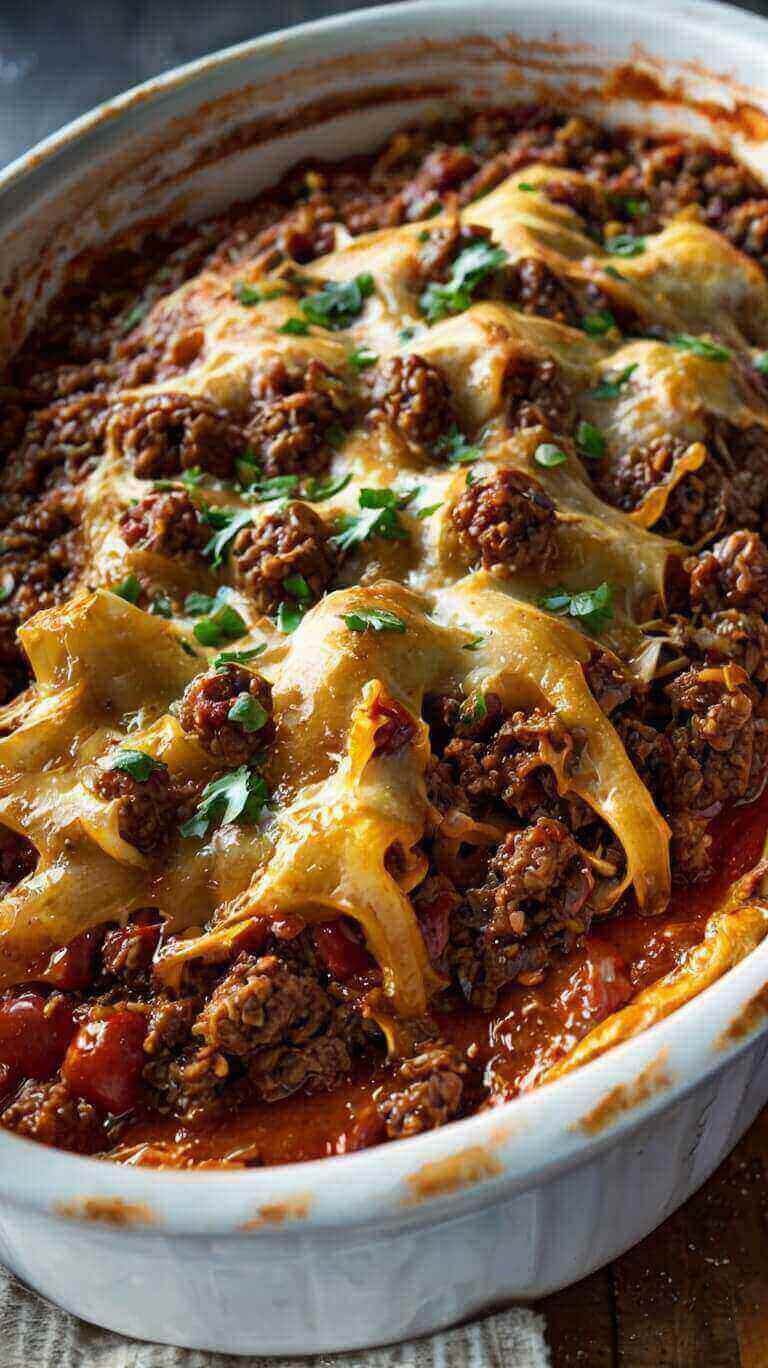 Sloppy Joe Casserole 