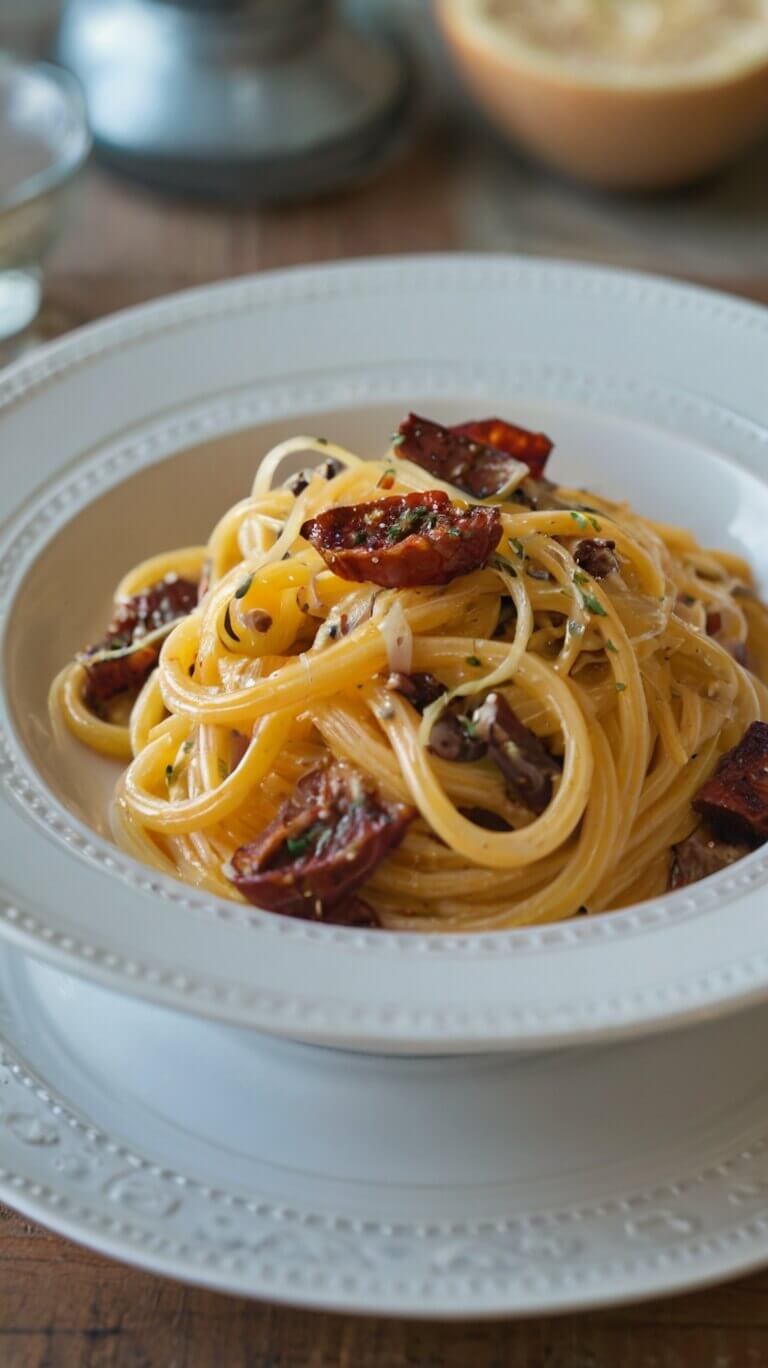 Stanley Tucci Pasta Carbonara 