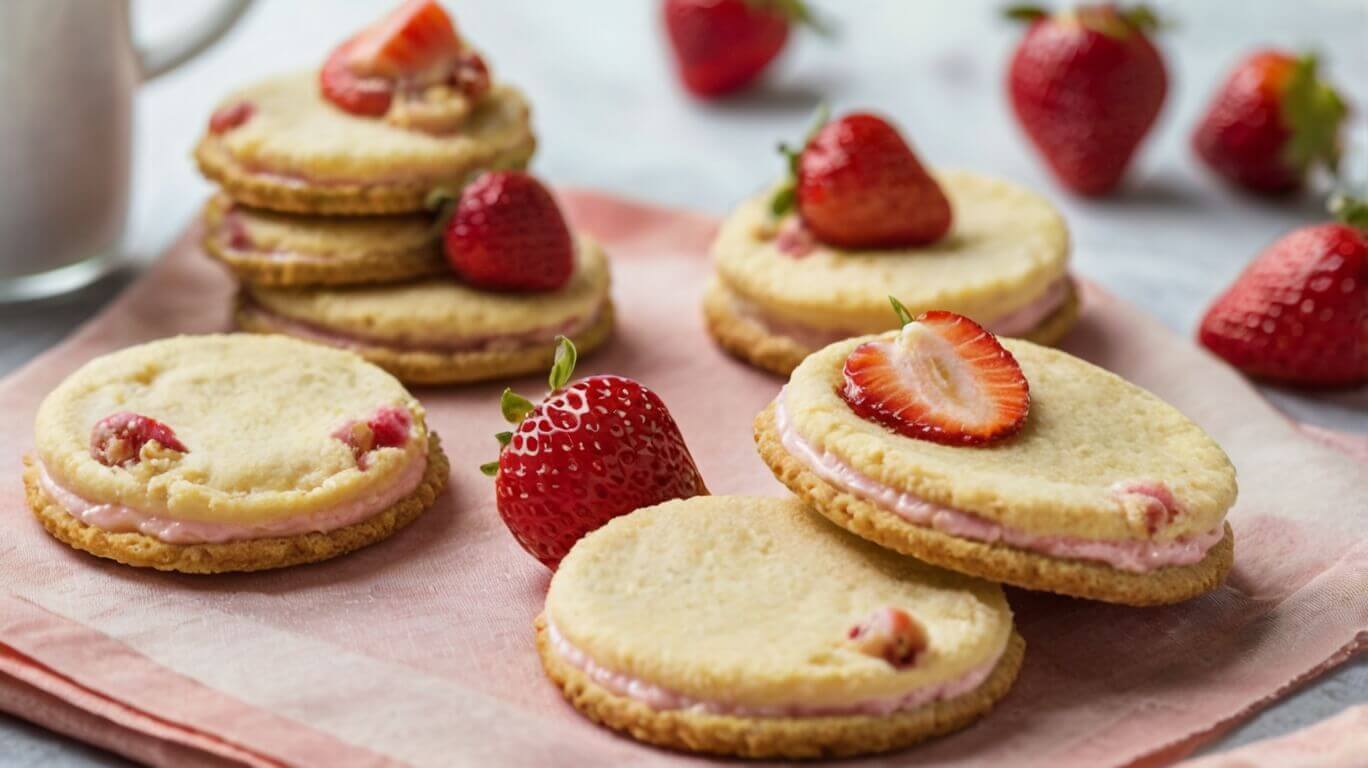 Strawberry Cheesecake Cookies Recipe