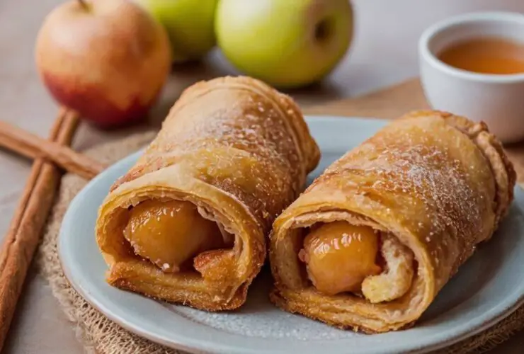 Apple Pie Egg Rolls Recipe