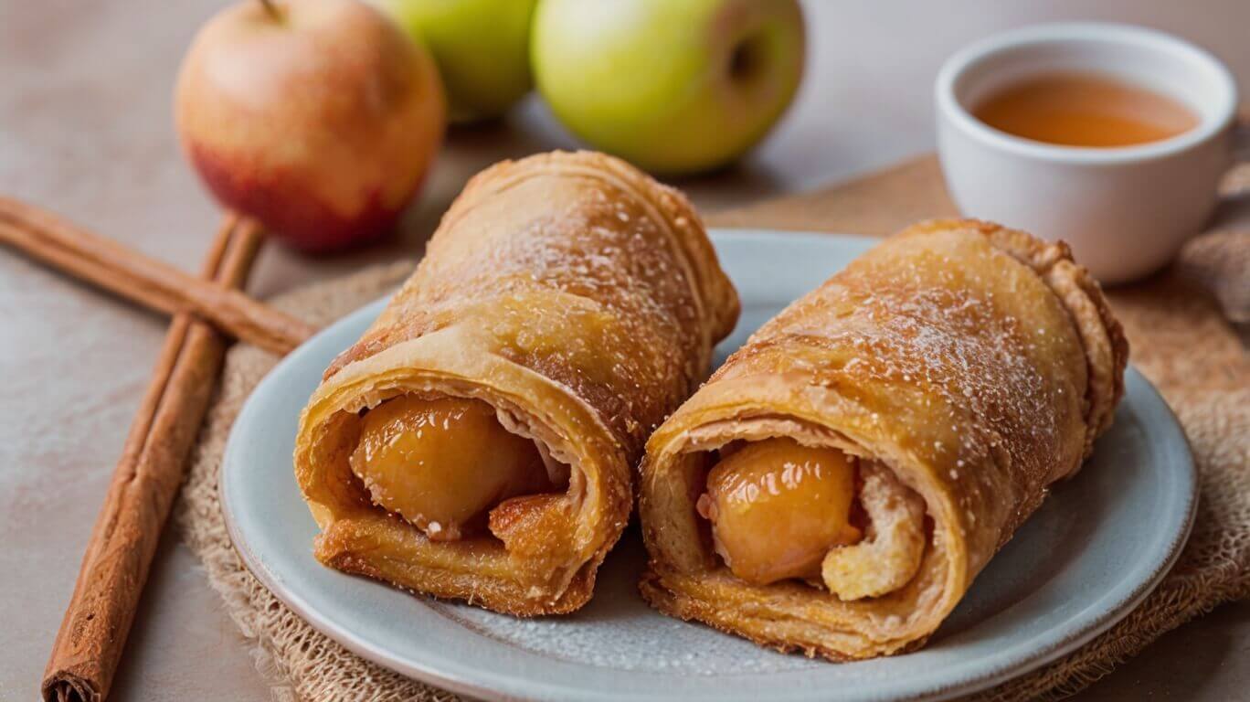 Apple Pie Egg Rolls Recipe
