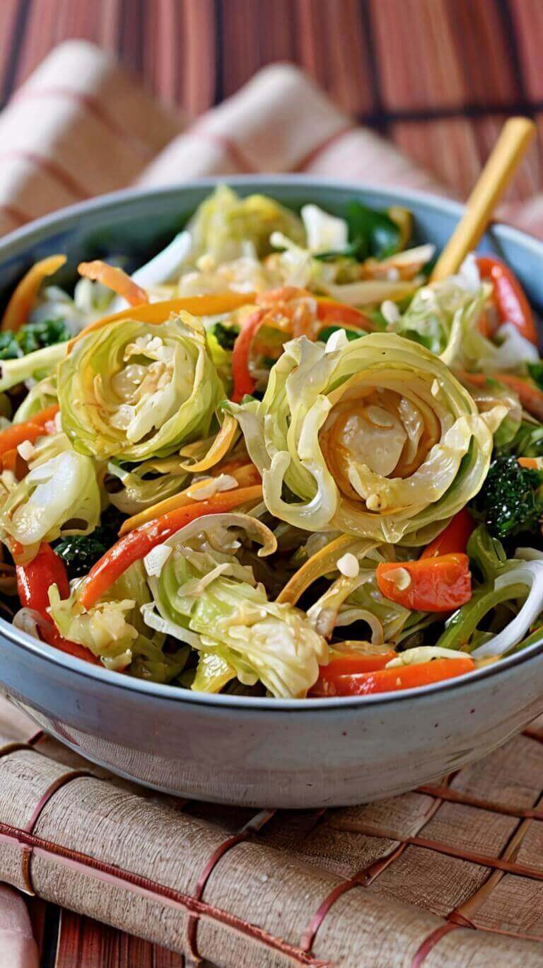 Asian Cabbage Stir Fry