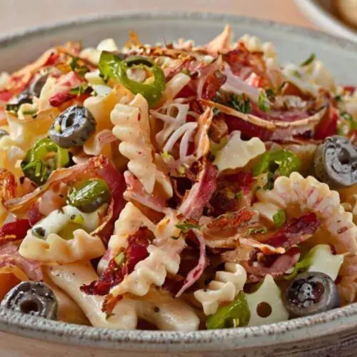 Bacon Ranch Pasta Salad Recipe