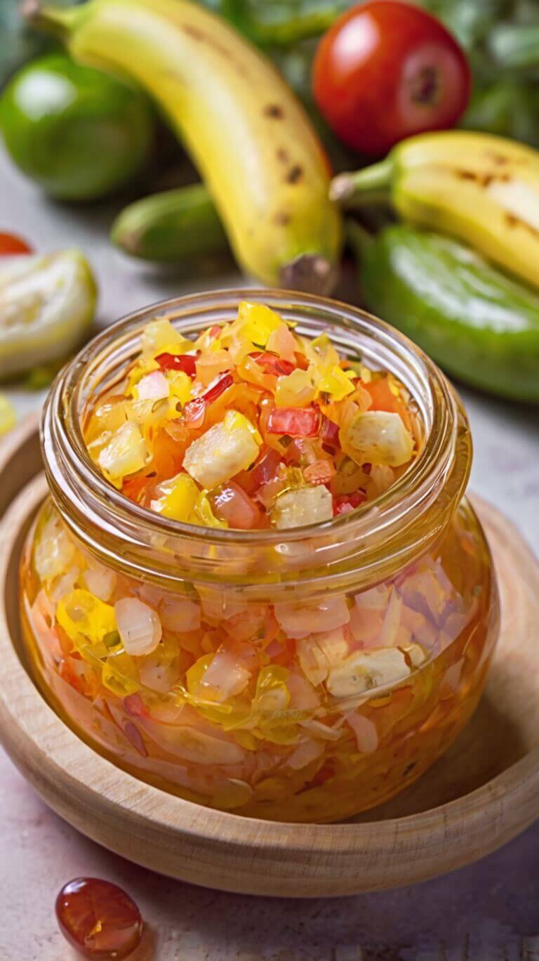Banana Pepper Relish