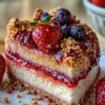 Berrylicious Strawberry Crunch Cheesecake Recipe