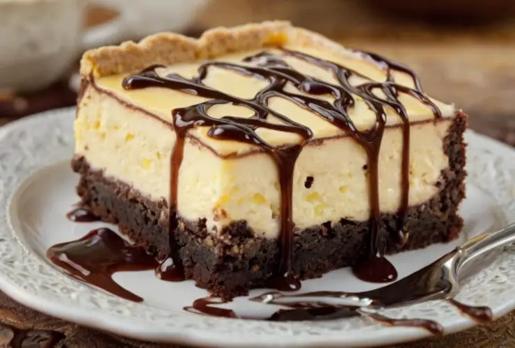 Brownie Bottom Cheesecake Recipe