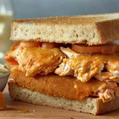Buffalo Chicken Grilled Sandwich Recipe