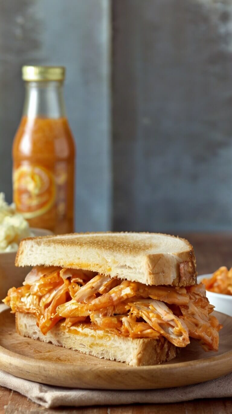 Buffalo Chicken Grilled Sandwich 