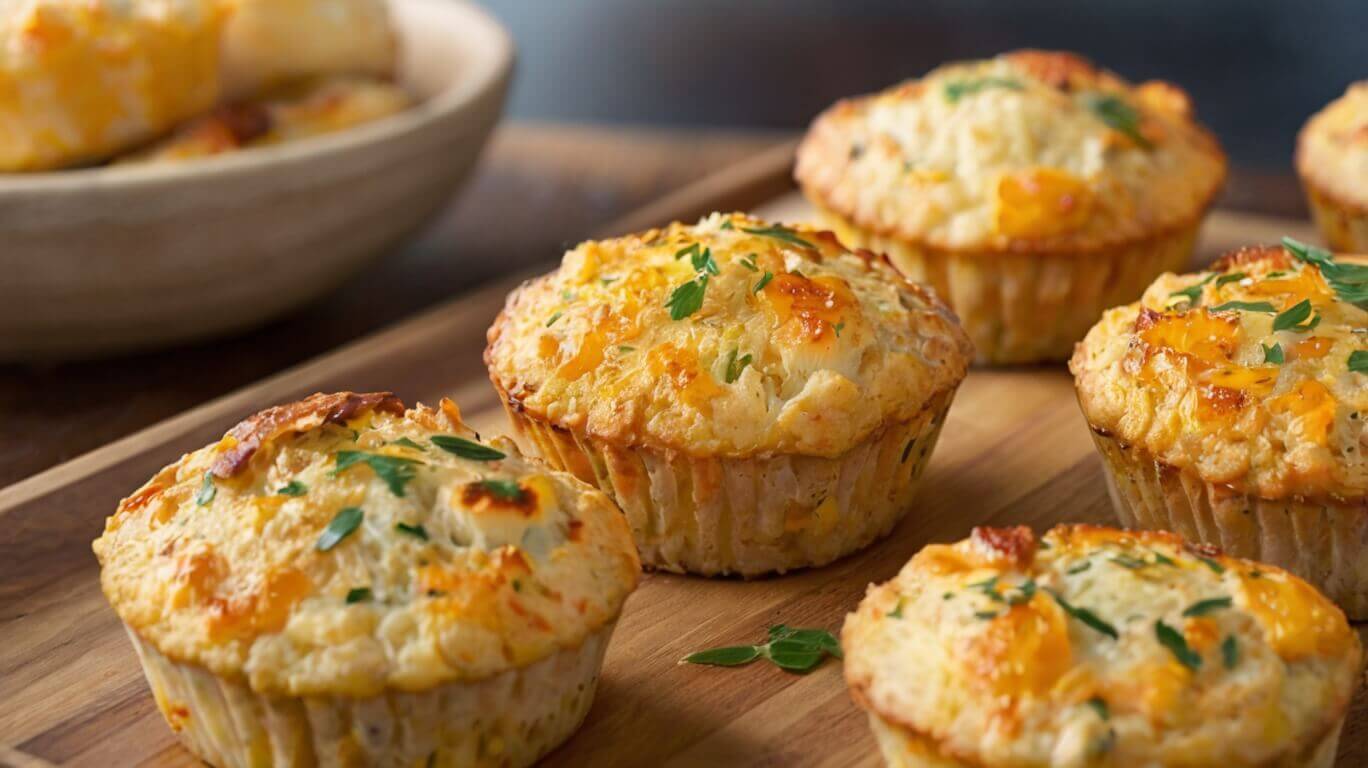 Cauliflower Cheese Muffins Recipe