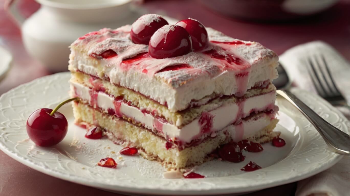 Cherry Amaretto Tiramisu Recipe