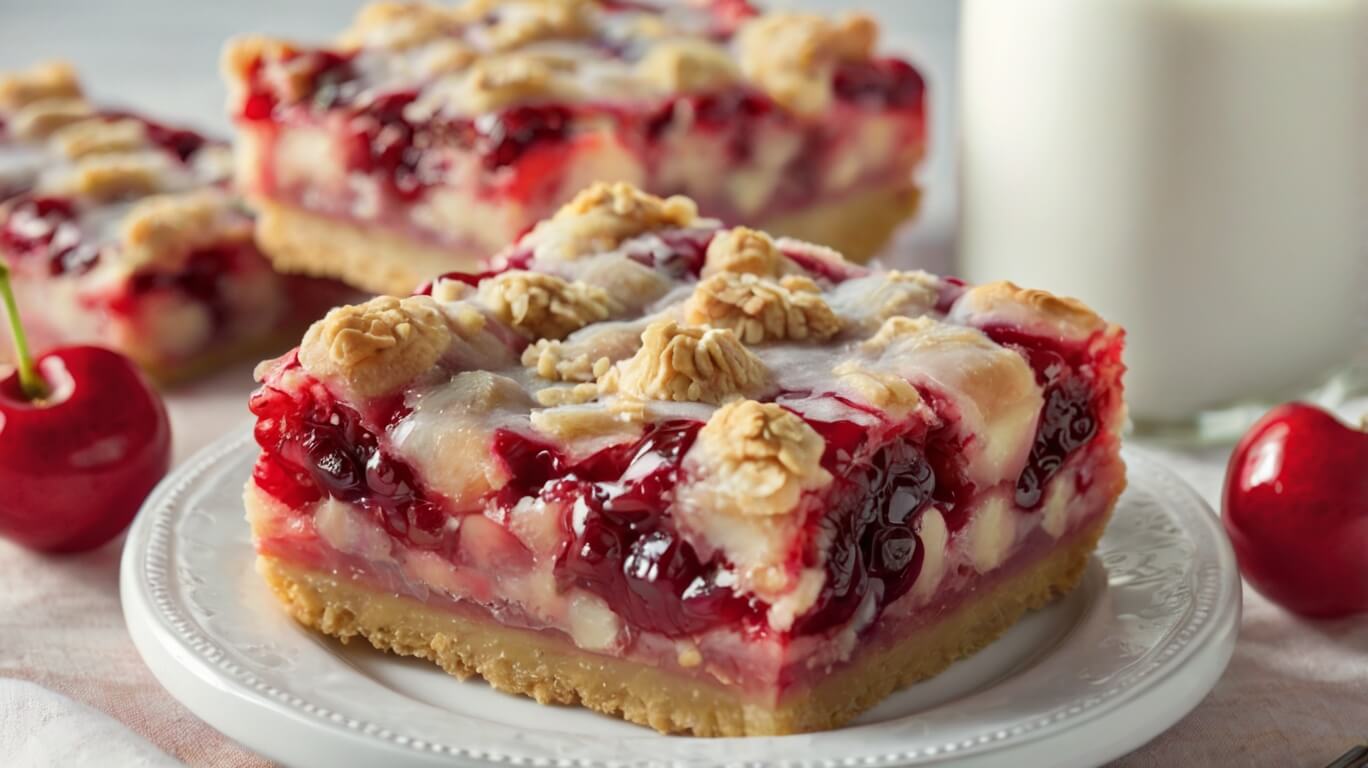 Cherry Pie Bars Recipe