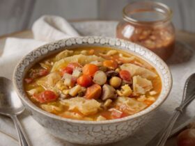 Cozy Cabbage Vegetable Soup Recipe