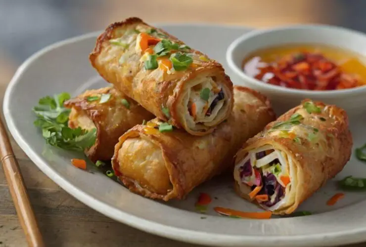 Crab Cake Egg Rolls Recipe
