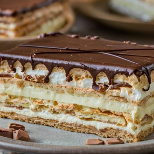 Creamy Chocolate Eclair Cake Recipe