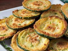 Crispy Baked Zucchini Chips Recipe