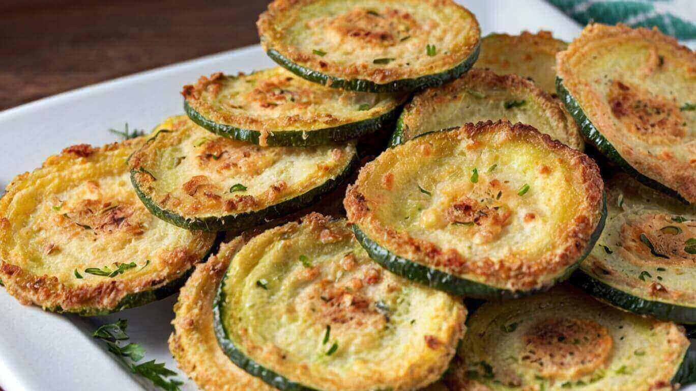 Crispy Baked Zucchini Chips Recipe